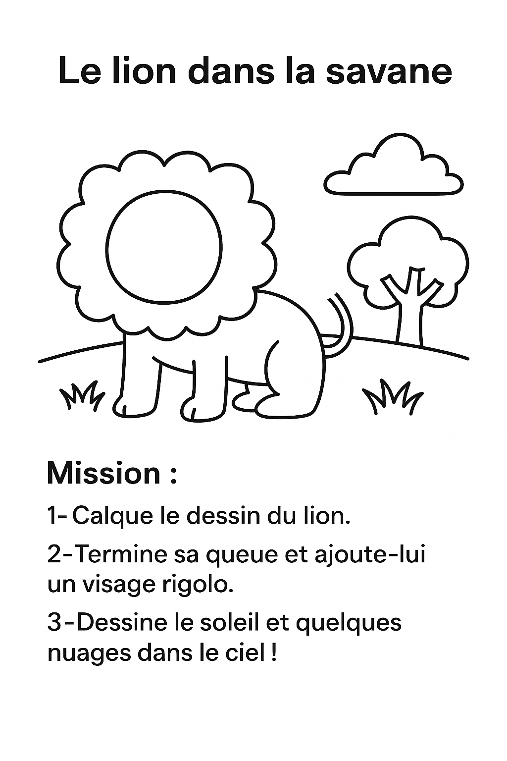 Mon carnet de dessin et missions téléchargeable