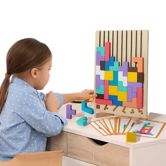 Kiwara™ – Puzzle Éducatif en Bois | Inspiré de la Méthode Montessori