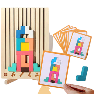 Kiwara™ – Puzzle Éducatif en Bois | Inspiré de la Méthode Montessori
